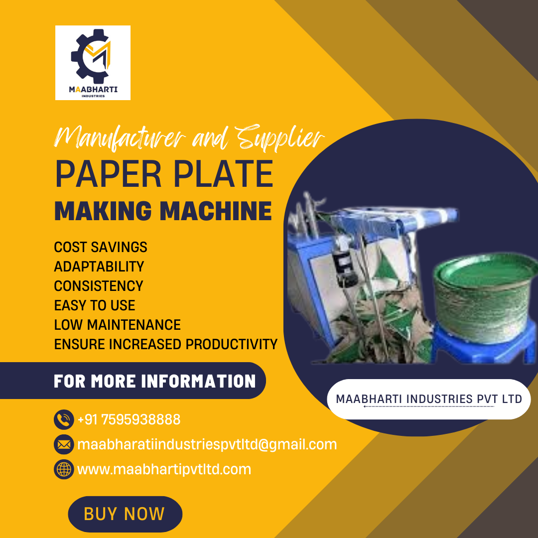 Paper Plate-Making Machine 