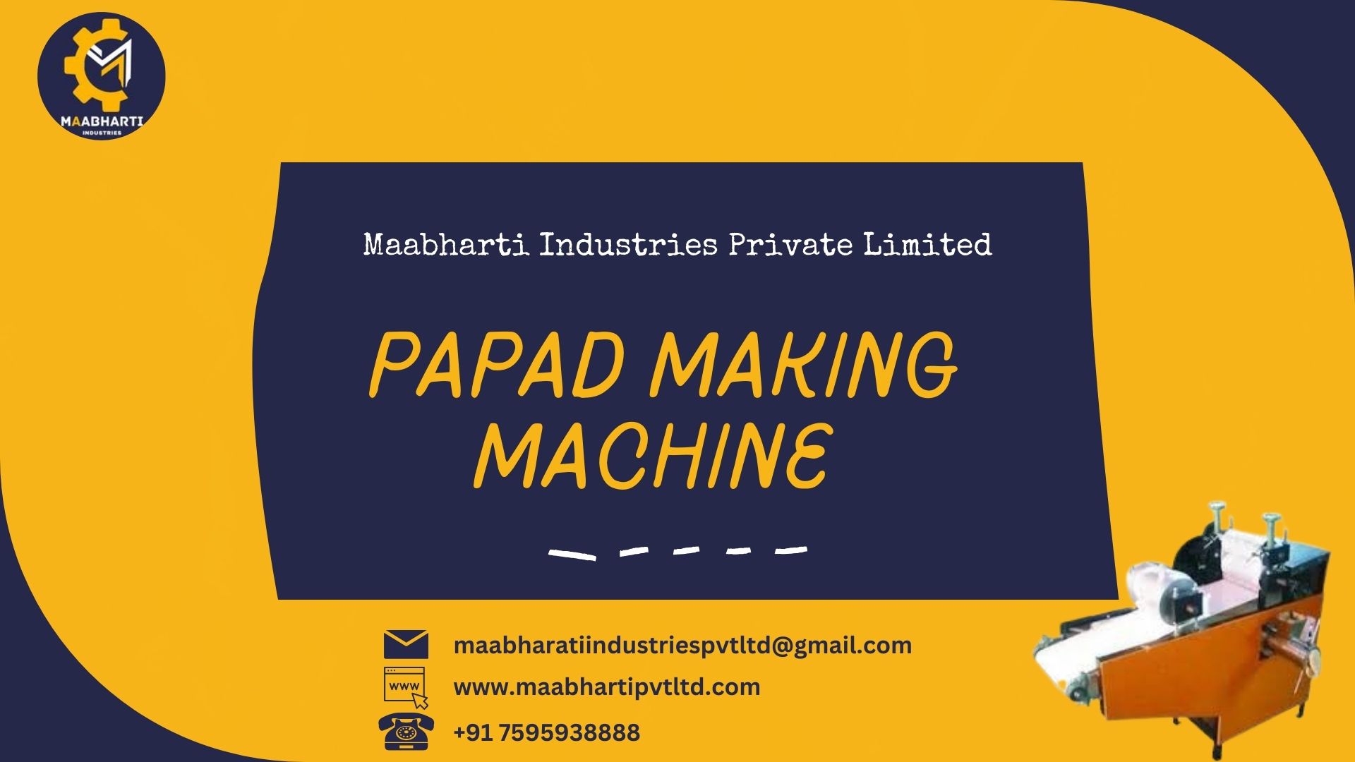 Papad Making Machine Manufacturers in Kolkata india