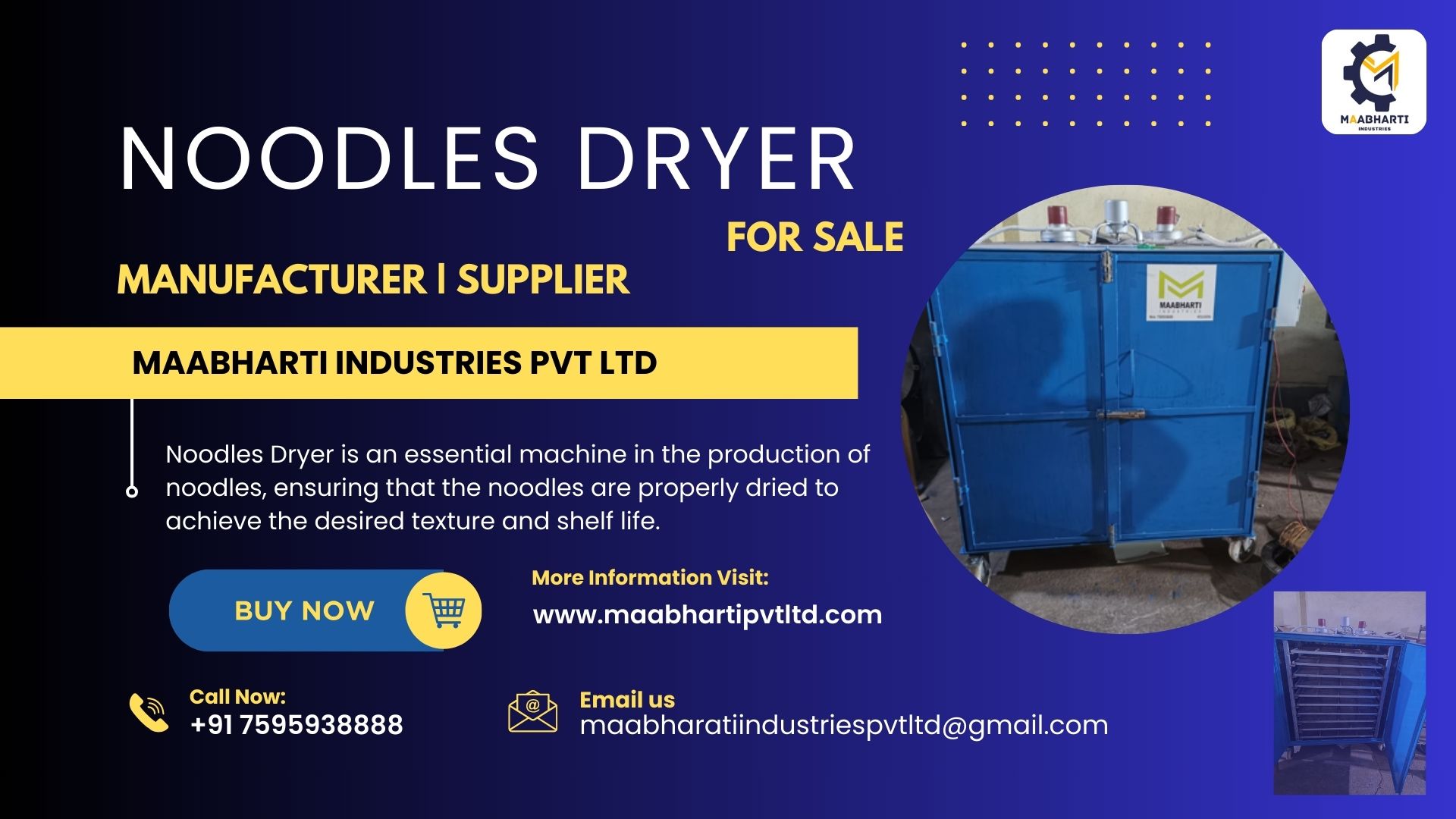 Noodles Dryer Machine For Sale